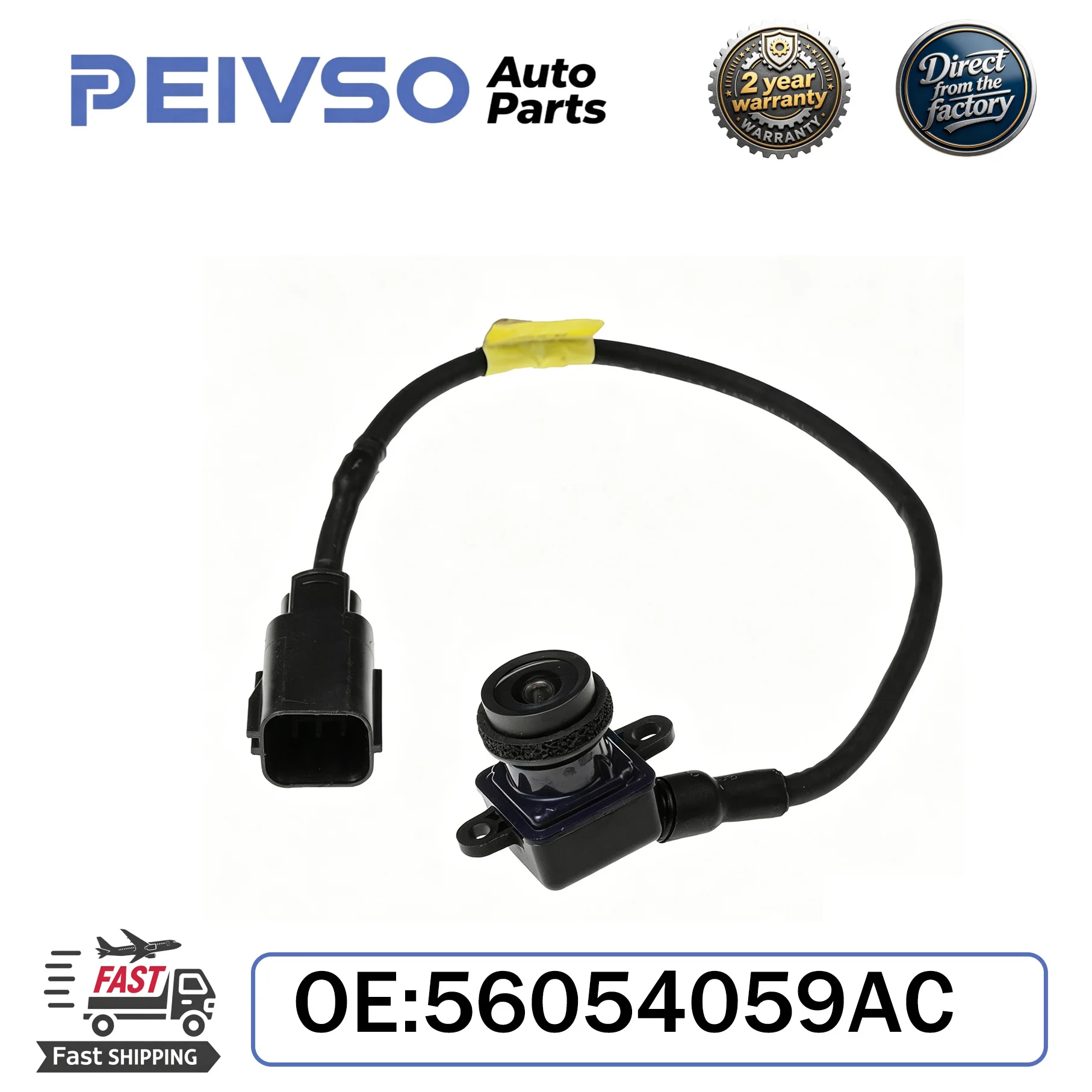 PEIVSO 56054059AC Rear View Backup Camera For Jeep Grand Cherokee Dodge 2011-2013 56054059AD 56054059AE 56054059AB