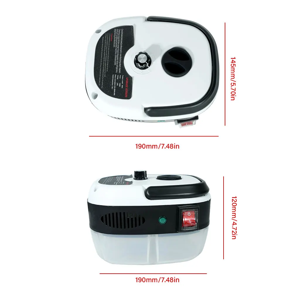 Limpador de vapor inteligente doméstico de alta pressão e alta temperatura, ar condicionado, cozinha, carro, limpador de vapor, plugue ue/plugue americano