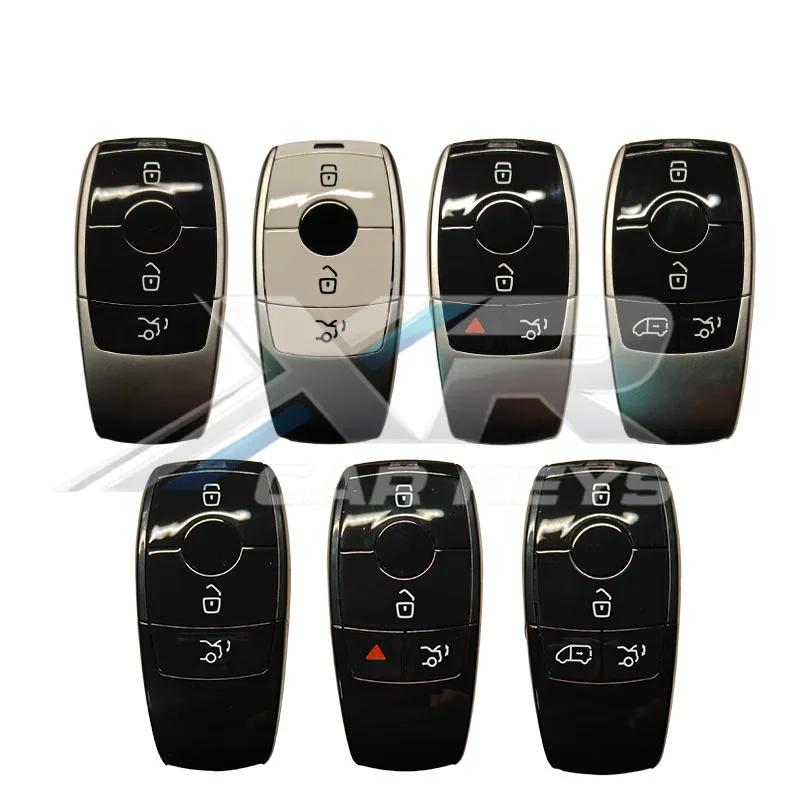 

Корпус смарт-ключа с 3/4 кнопками, чехол-накладка для замены ключа Mercedes-Benz A, B, C, E, S, G Class, GLC, CLE, CLA, GLB, GLS
