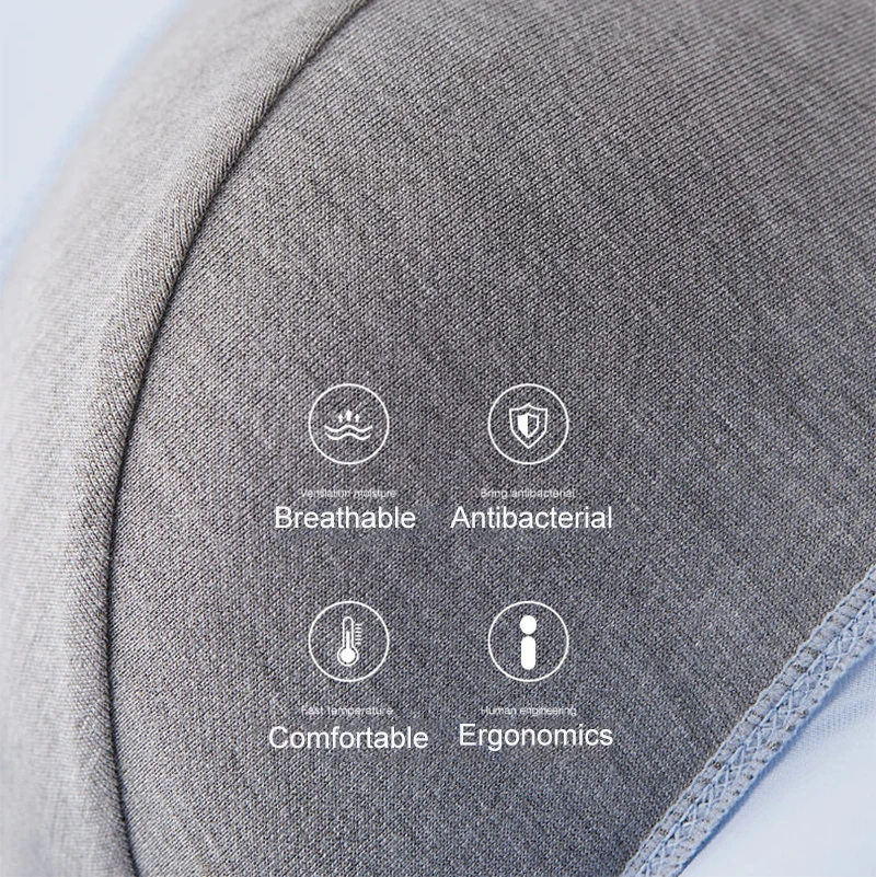 Xiaomi-Sous-vêtements en graphène anti-favorable pour hommes, sous-vêtements monochromes, caleçons sans couture, sous-vêtements grande taille