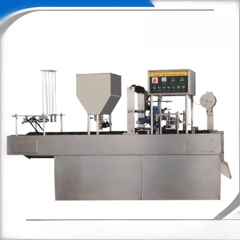 Automatic Mini Cup Sealer Yogurt Packaging Filling Sealing Machine