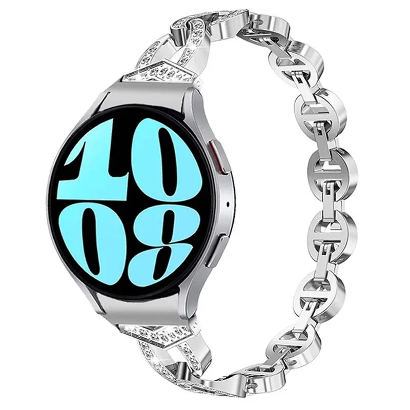 ไม่มีช่องว่างสายนาฬิกาสำหรับ Samsung Galaxy WATCH 6 5 4 40มม. 44มม. นาฬิกา Galaxy Watch CLASSIC Watch 5 Pro อะแดปเตอร์กำไลปลายโค้ง