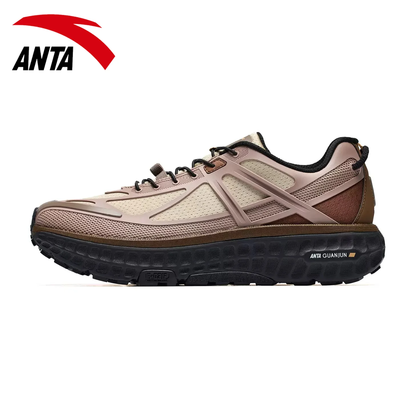 ANTA Champion 2-Forward Men's Mountaineering Shoes New Outdoor Anti slip, Shock Absorbent, Wear resistant Hiking Shoes