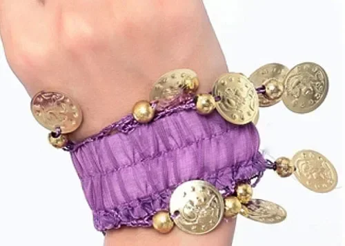 어린이 인도 댄스 코스튬 의류 핸드 링, 밸리 댄스 밸리 쥬얼리, 밸리 댄스 팔찌, 어린이 핸드 링, 9 색 레드