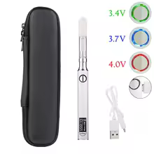1Pcs Starter kit Authentic 1300 mAh UGO-V3 Batteries E cigarette Kits Smoke Preheat VV Vapes Micro Usb Rechargeable 510 Mods Bat