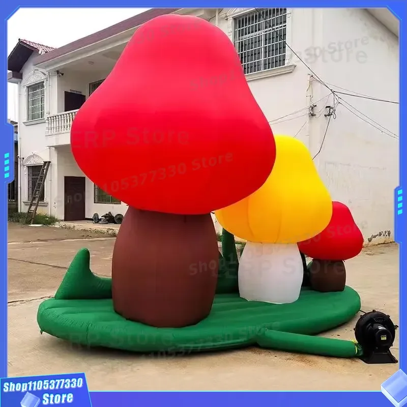 Large Inflatable Cartoon Mascot Walking Air Model for Shopping Mall Outdoor Event Decoration Giant Inflatable Doll Display