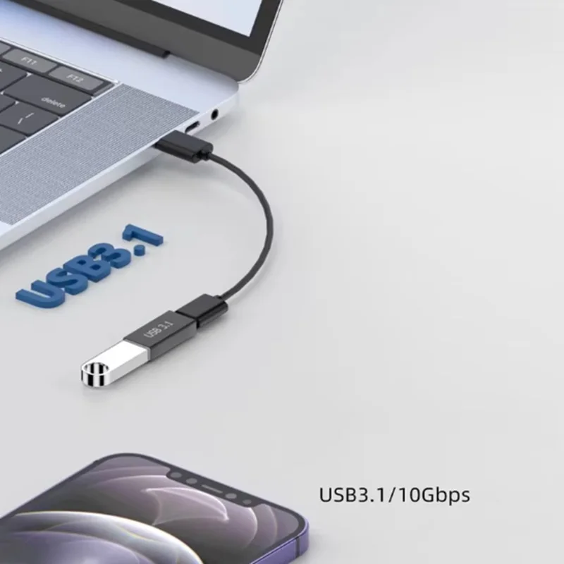 USB 3.0 Female to Type c Female Adapter Type C Male to USB 3.0 Male Adapter OTG USB C to Type C Male Female Converter Connector view 5