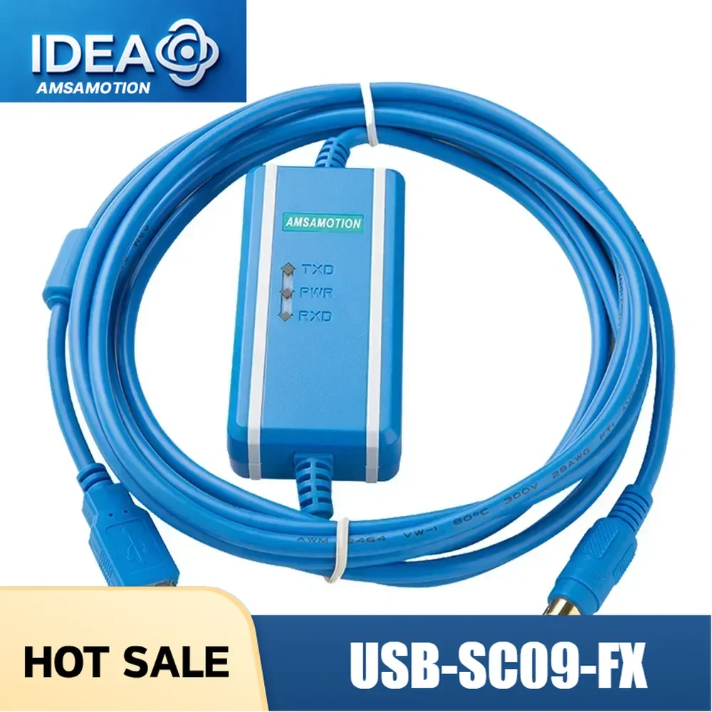 usb-sc09-fx-プログラミングケーブル-三菱fx-melsecシリーズplc用-usb-rs422アダプター