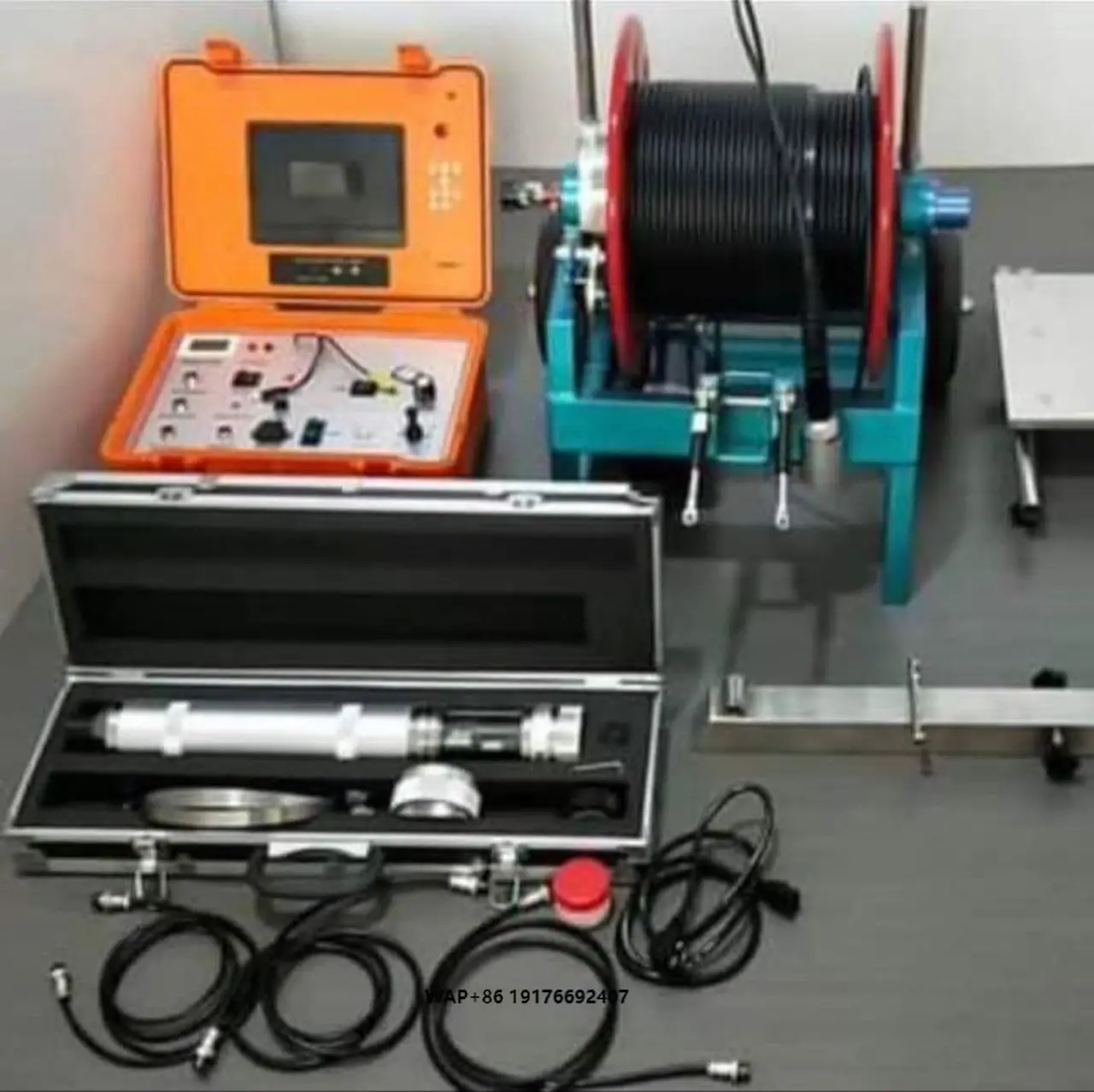 Direct Company Supply Industrial Borehole Inspection Camera-Night Vision CCD/CMOS Cloud Micro SD Card Deep Water Box Style