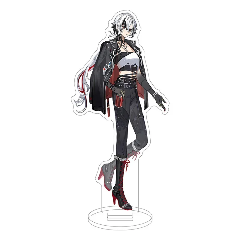 Hot Game Yuanshen Special Agent Acrylic Stand Action Figure Diluc Arlecchino Wanderer Model Plate Desk Decoration Standing Sign