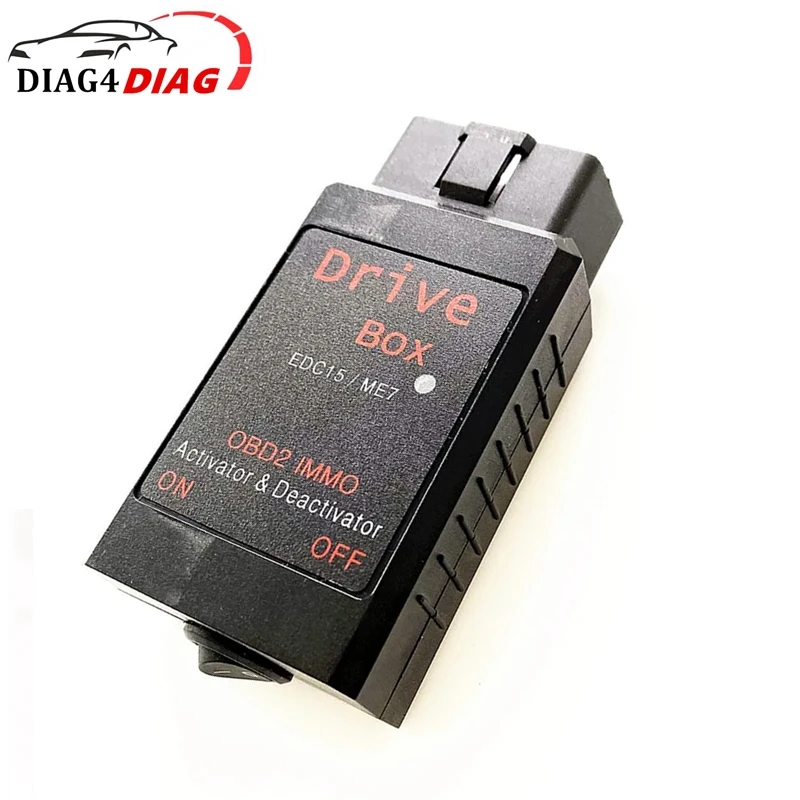 

VAG Drive Box For AUDI/Skoda EDC15/ME7 IMMO Deactivator Drive Box OBD2 IMMO Deactivator Activator Tool with Plug and play