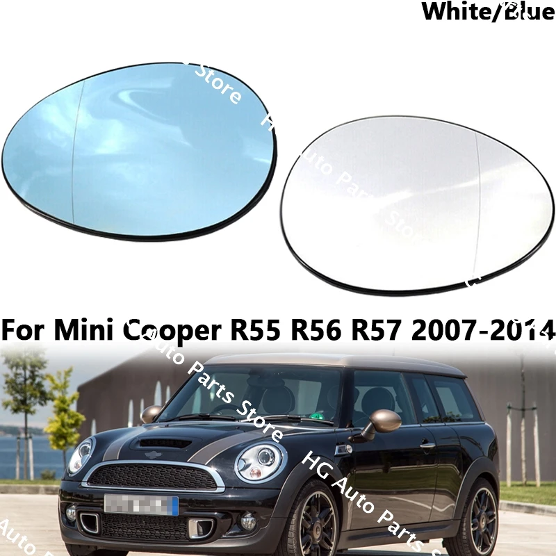 For BMW Mini Cooper R55 R56 R57 2007-2014 51162755625 51162755626 Car Accessories Side Rearview Lenses Mirror with Heating