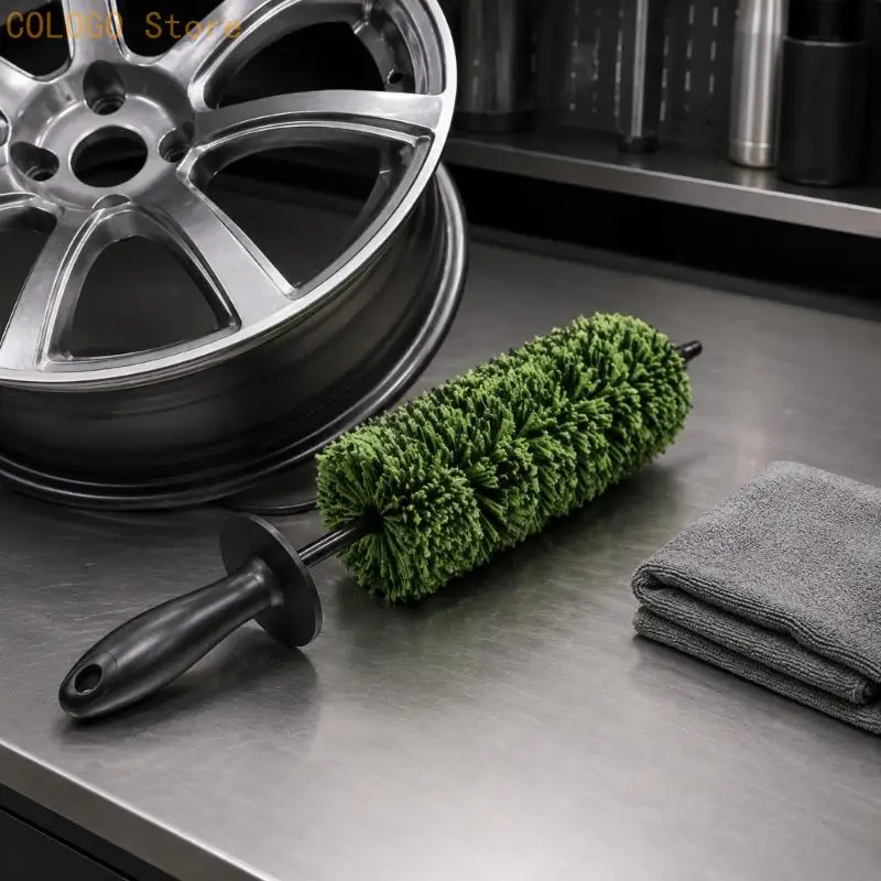 Wheel Cleaning Brush Flexible for Brake Dust, Mud, and Daily Road Debris D0LD