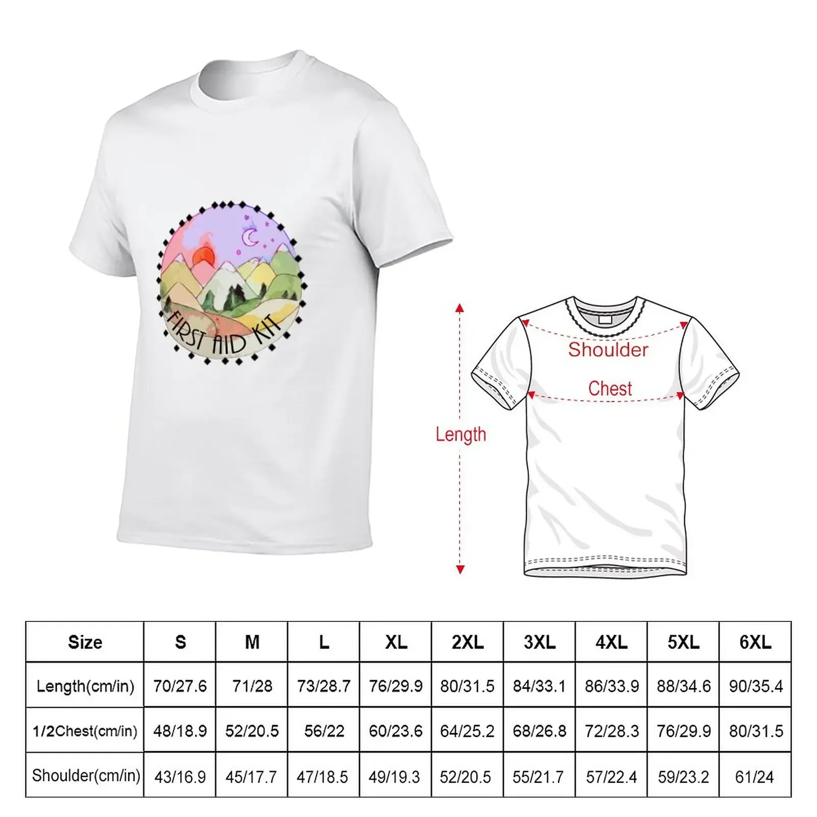 First Aid Kit T-Shirt quick drying cute tops Short sleeve tee sweat fruit of the loom mens t shirts