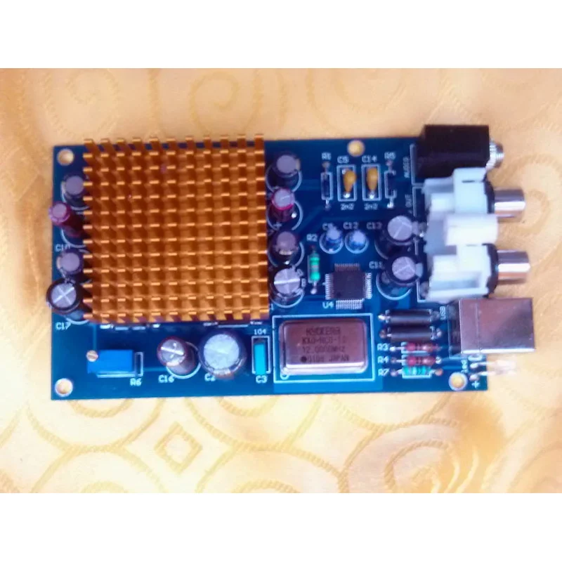 Decodificador TDA1543T paralelo 6 DAC ordenador USB tarjeta de sonido externa placa decodificadora de fiebre 4 y versión mejorada seis paralelos