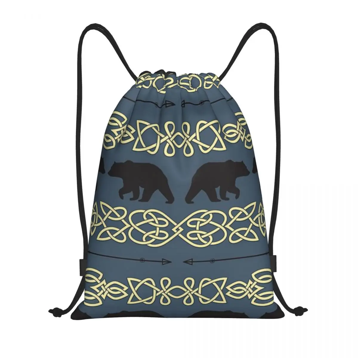 Custom Pattern Logo Drawstring Bag Brave Inspired Print Travel Backpack Student Storage Bag School Bag  ꦫ