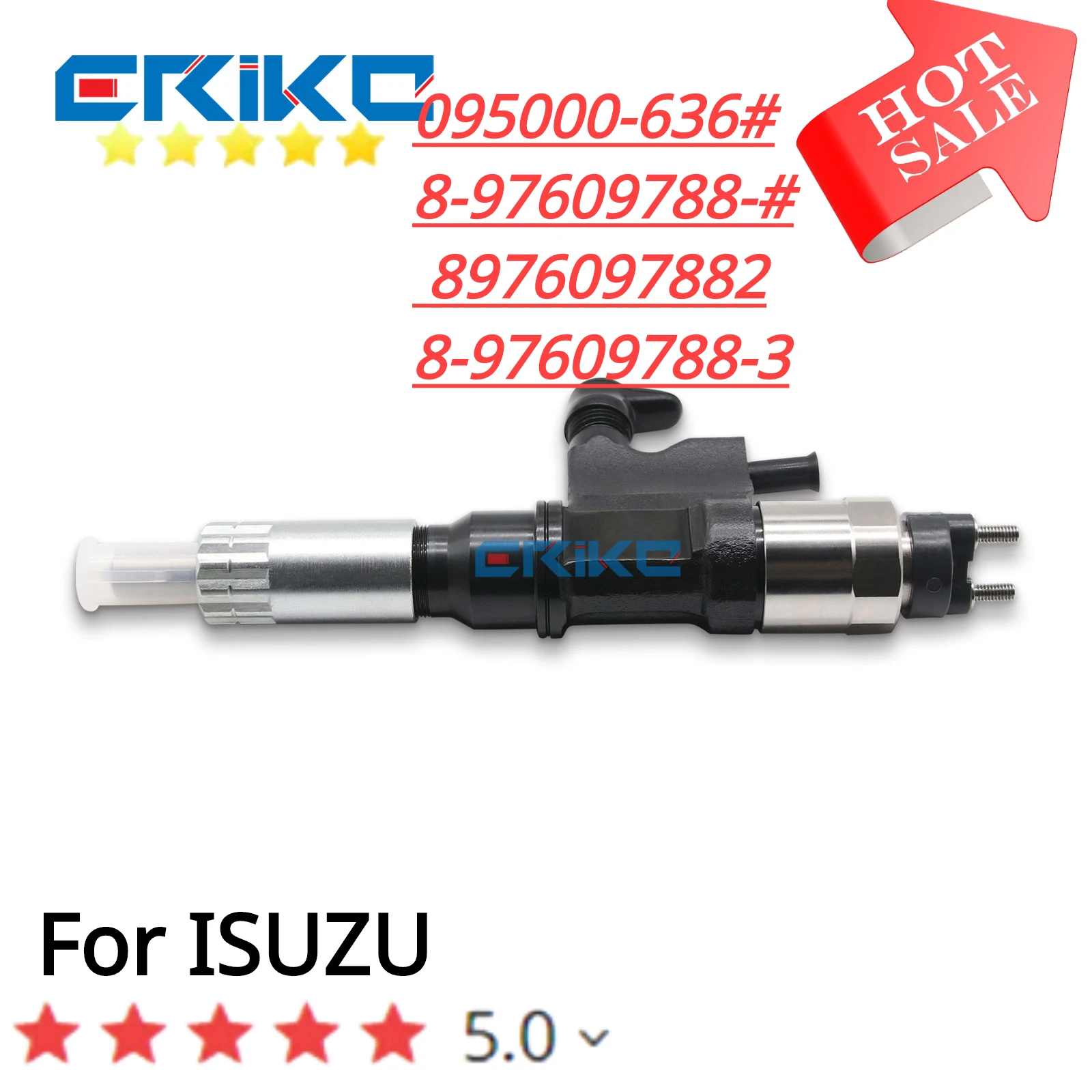 

8-97609788-6, 8-98160061-3 GENUINE AND BRAND NEW DIESEL COMMON RAIL FUEL INJECTOR 095000-6366, 095000-6363, 095000-8930