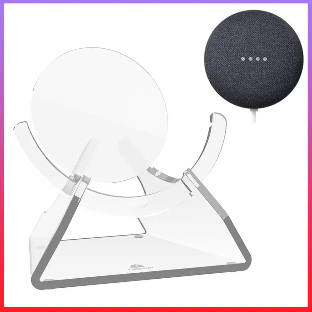 

Настольная подставка-держатель из акрила, вертикальная подставка для колонок, аксессуары для колонок Nest Mini