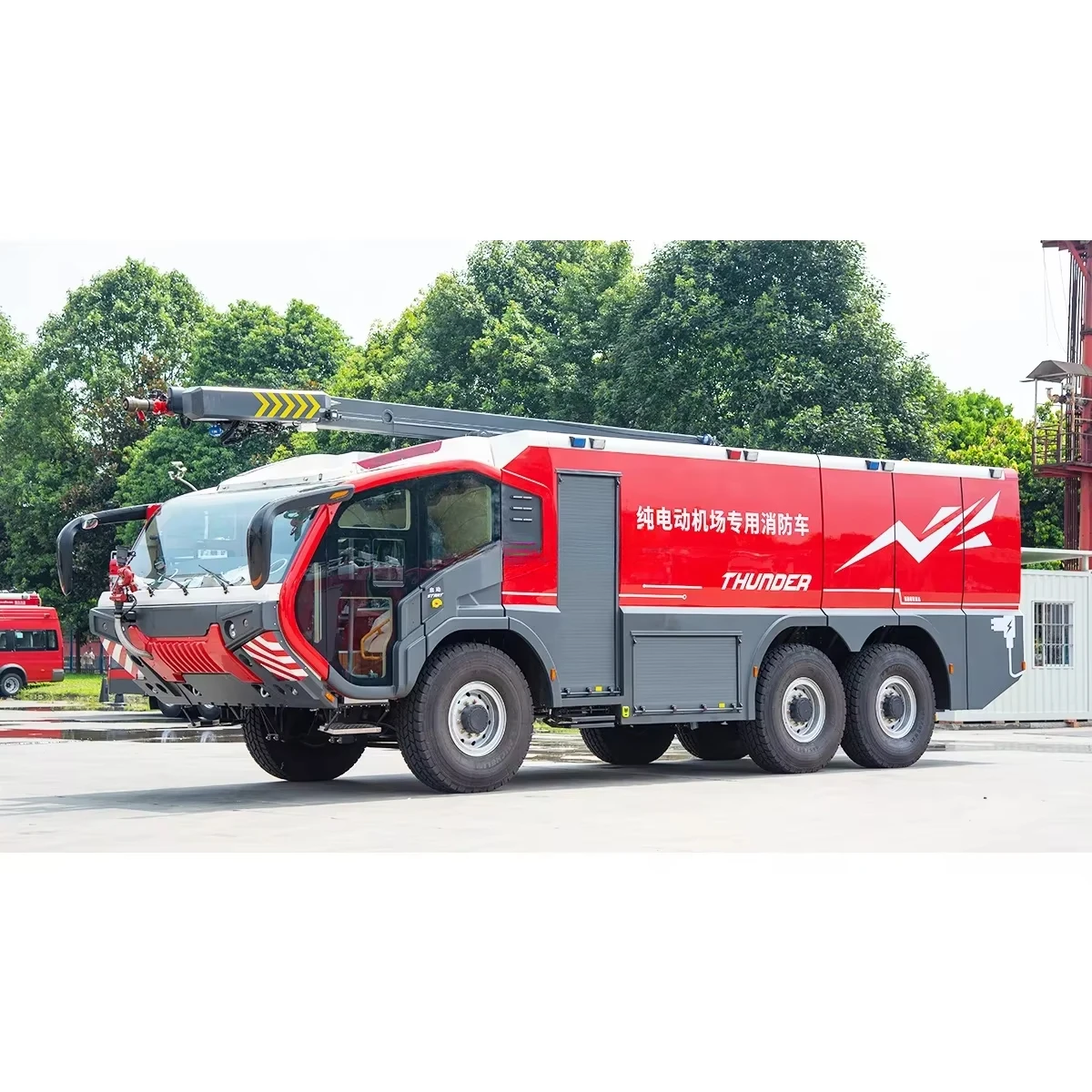 Camion de pompier électrique 6x6, usine chinoise, bon prix