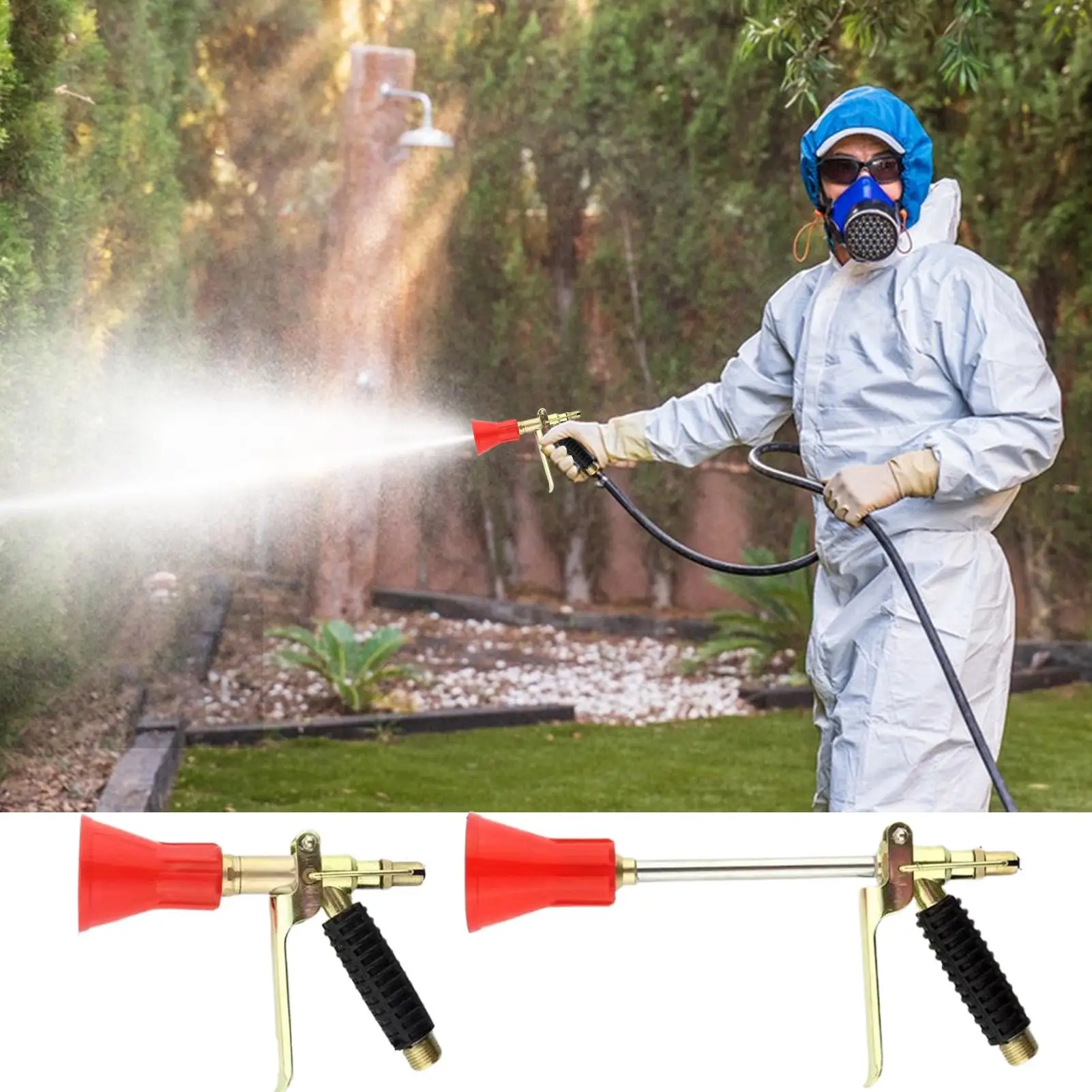 

Pressure Sprayer Agricultural High Pressure Sprayer Fruit Tree Spray Heavy Duty Windproof Nozzle Fruit Tree Sprinkler Long Range