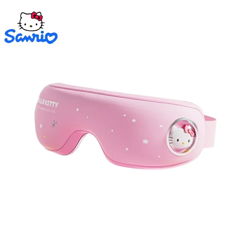 Hello Kitty Kuromi Eye Massager Sanrio Eye Protector Relieves Fatigue Hot Compress Eye Mask Girlfriend Creative Gift Wholesale