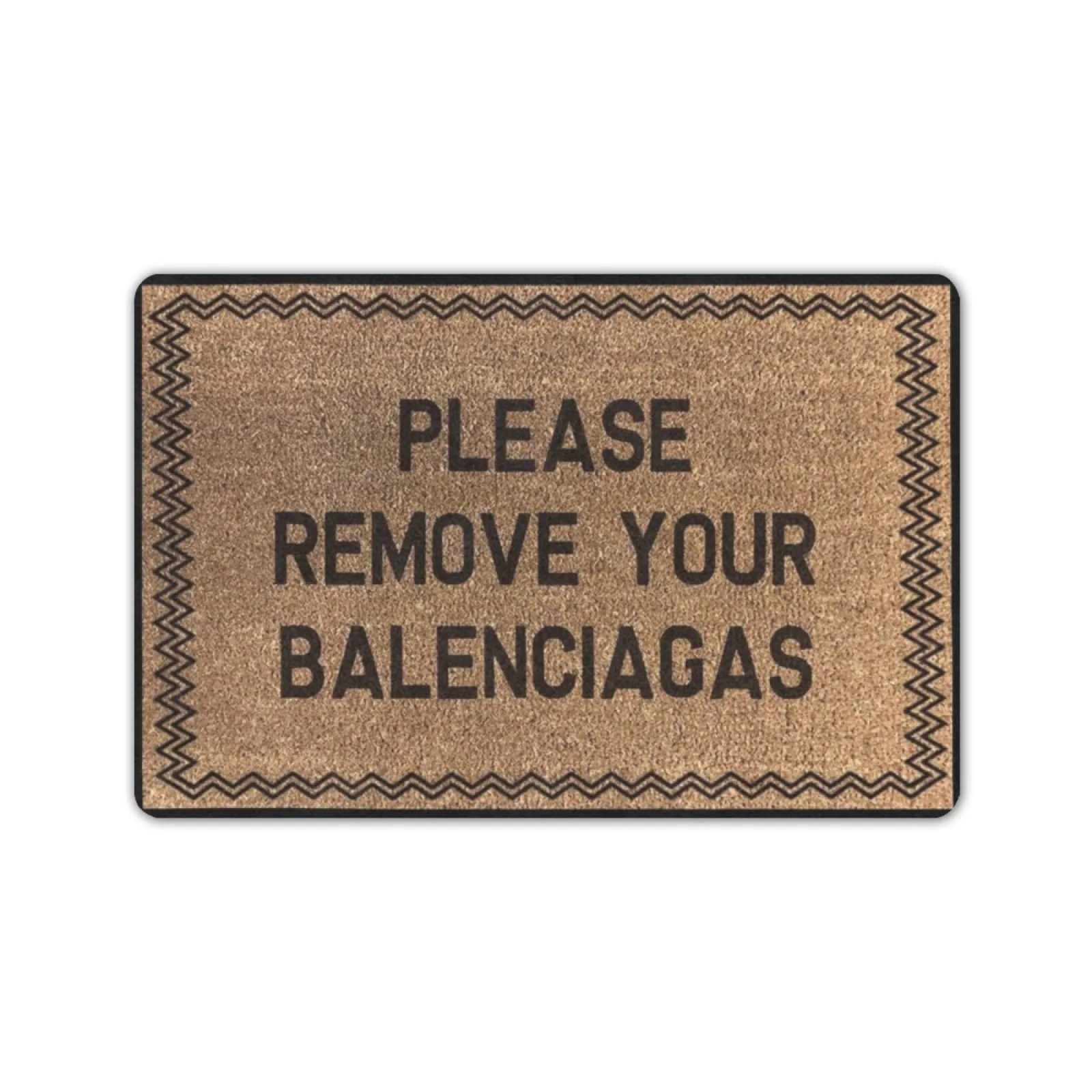 Remove Your Balenciagas баленсиага Entrance Floor Mat Non-slip Doormat Home Port Outdoor Indoor Rubber Door Mat