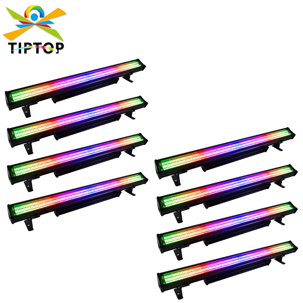 TIPTOP New LED Wall Washer Light RGB White SMD Led Daylight Waterproof Lighting Linear Dimmer Pixel Color Individual Segment