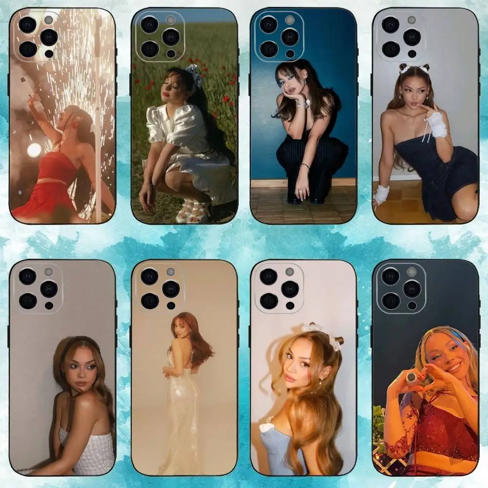 A-Ayliva Phone Case For iPhone 17,16,15,14,13,12,11 X XR Plus,Pro Max,XS,Soft Silicone Black Cover