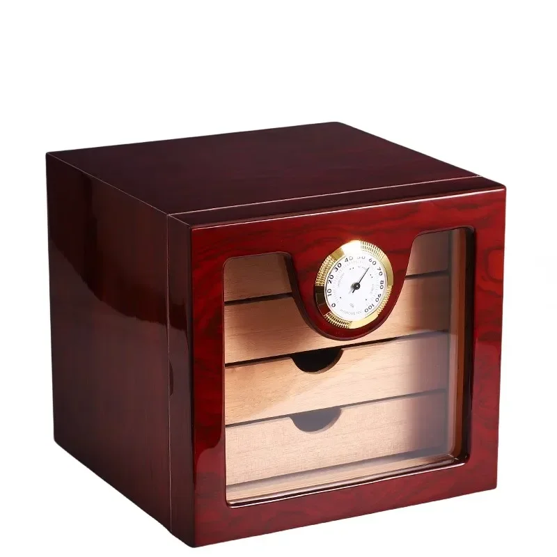 Hot Sale Humidor Box Spain Imported Cedar Wood Large Capacity Cabinet