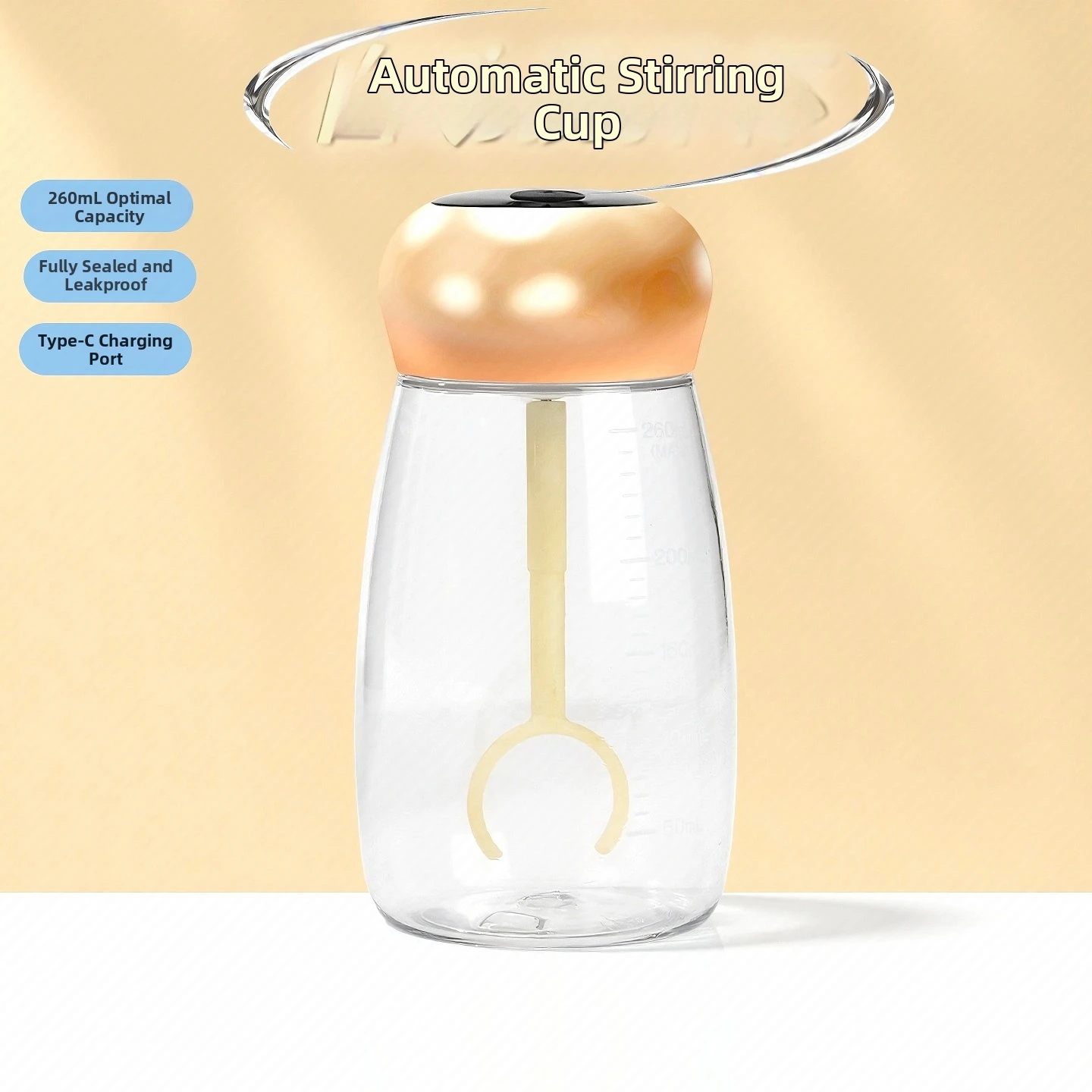 

Food-grade milk powder mixing cup, automatic mixing cup, convenient for carrying around, mixing cup