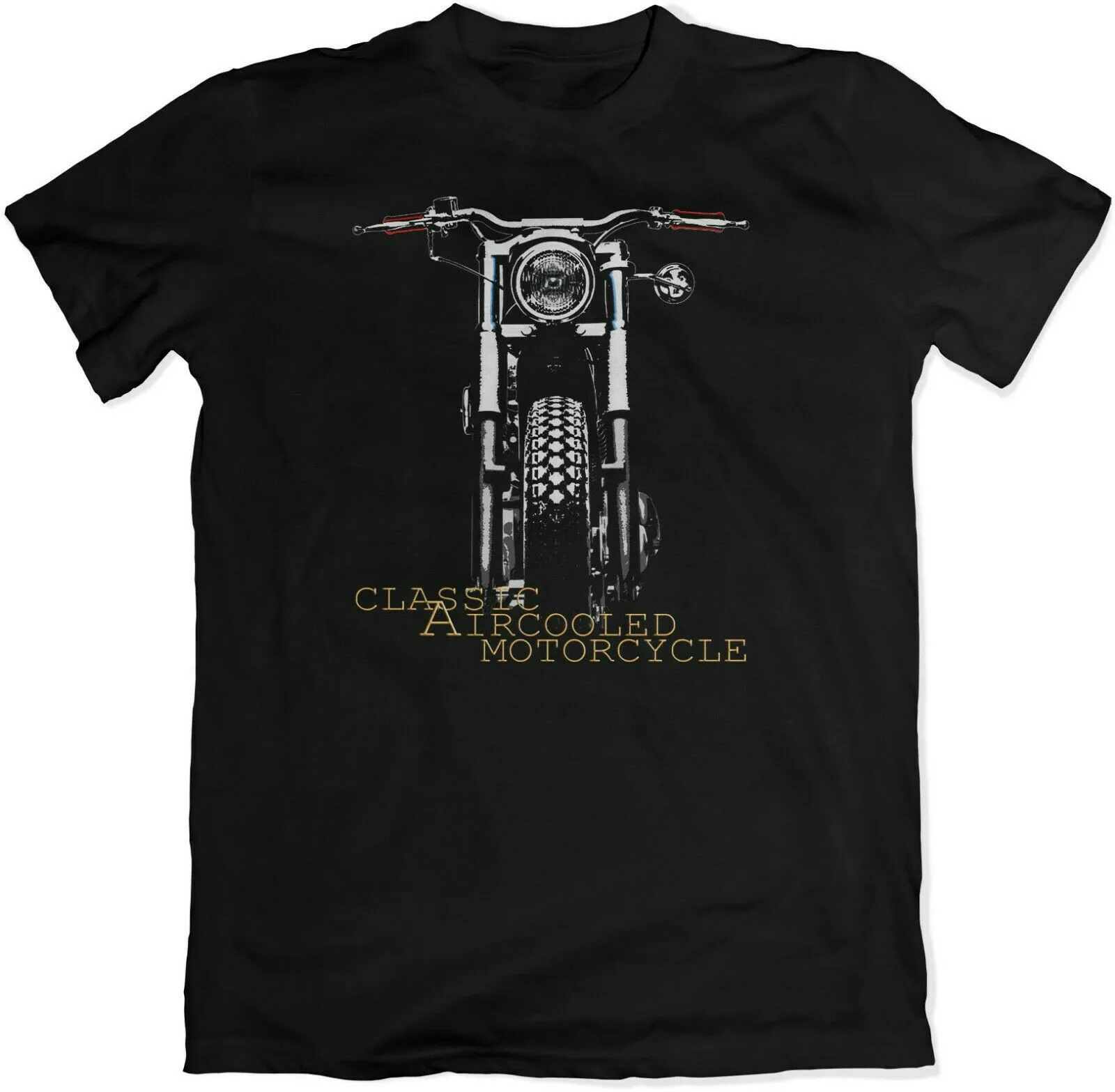 

Custom Classic Aircooled Motorcycle T-Shirt New 100% Cotton O-Neck Summer Short Sleeve Casual Mens T-shirt Size S-3XL