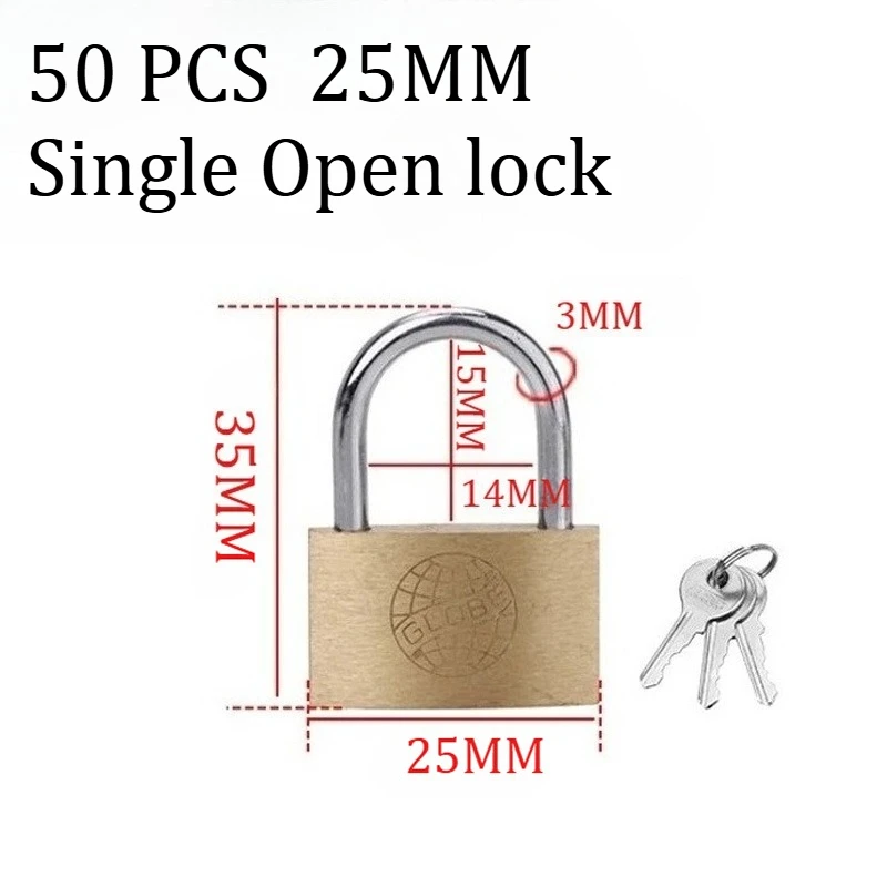 50PCS 25MM Single Openlock + 5450 PCS Key Blanks