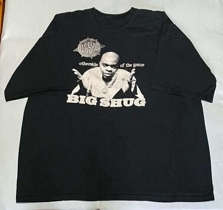 

Gang Starr Otherside of the Game Big Shug Shirt Black унисекс S-5XL KE247
