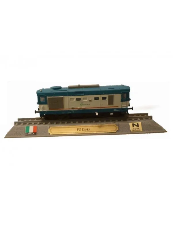 Miniature locomotives FS D345 - Italy LOC082