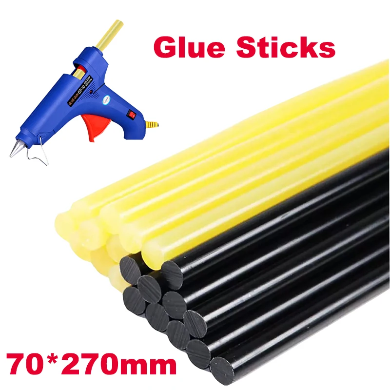 10-30 peças bastões de cola quente 7mm de altura adesivo granizo remoção de amassados diy ferramenta de reparo de carro sem pintura