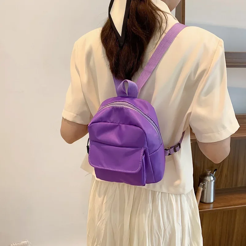 Women's Leisure Shopping Backpack Korean Version Schoolbag for Junior High School Students Women's Mini Fashion Travel Backpack