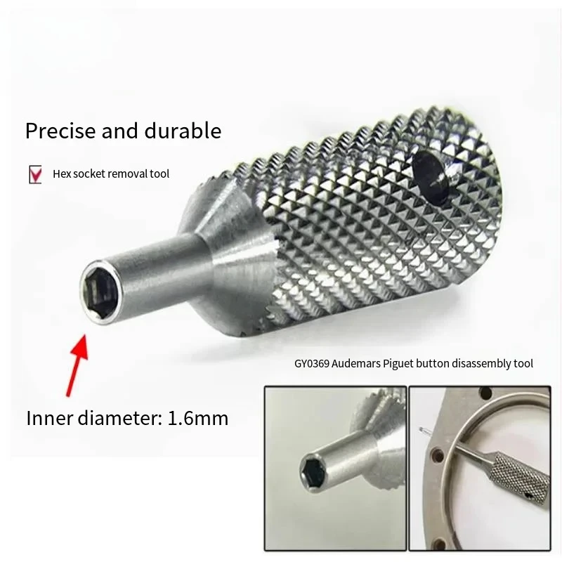 

Профессиональная шестигранная отвертка, инструмент для прецизионных часов, удаления кнопок, изготовления ювелирных изделий, микроремонт, защитный винт, инструмент для рукоделия «сделай сам»