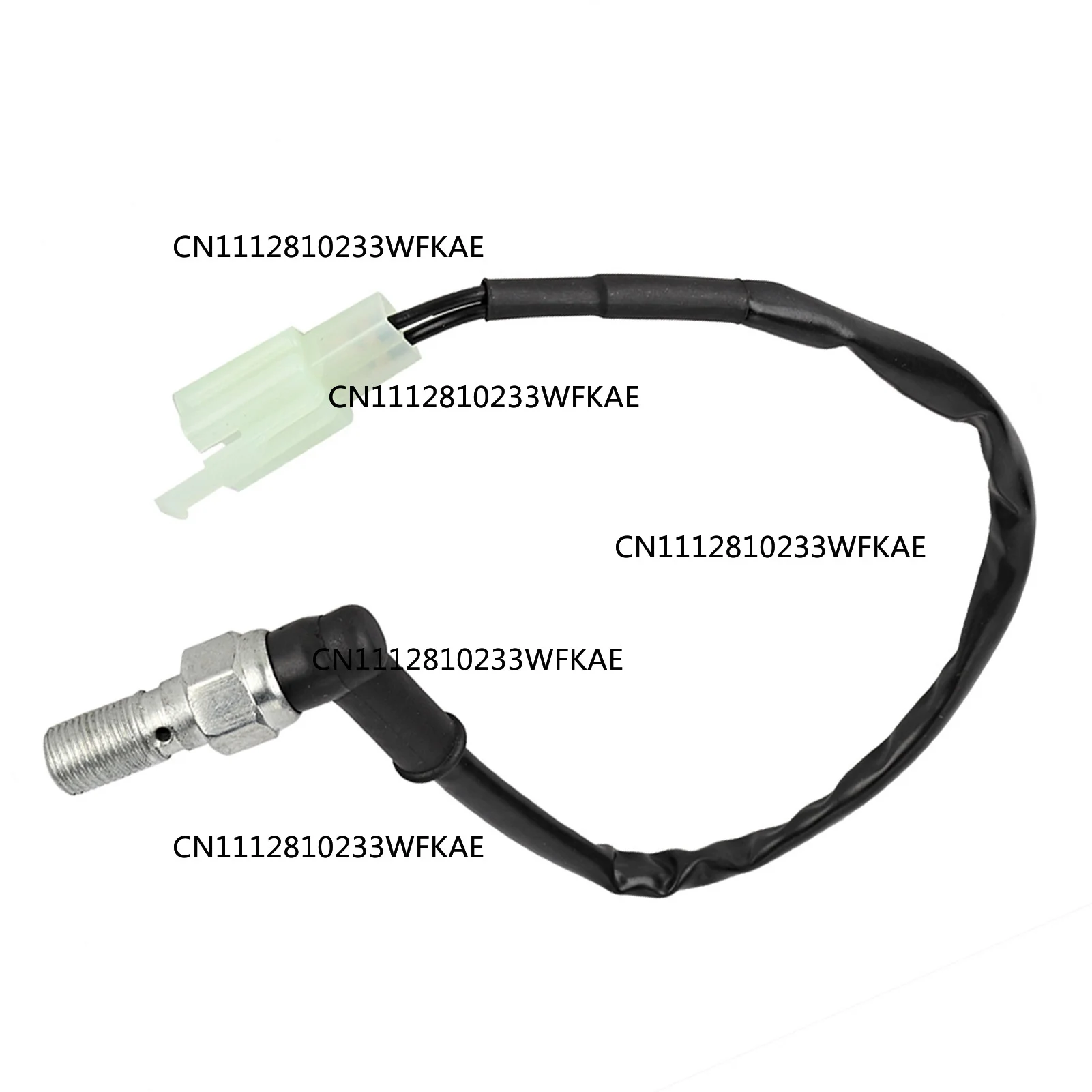 2pcs Single Line Motorcycle Hydraulic Brake Light Switch M10x1.00mm for 640 690 950 990