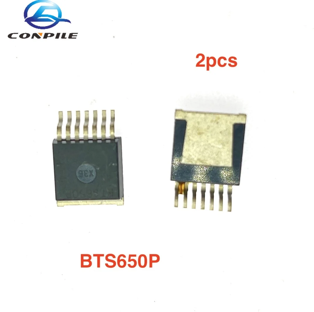 2pcs BTS650P for BMW CAS3 IMMO ECU board IC transponder chip