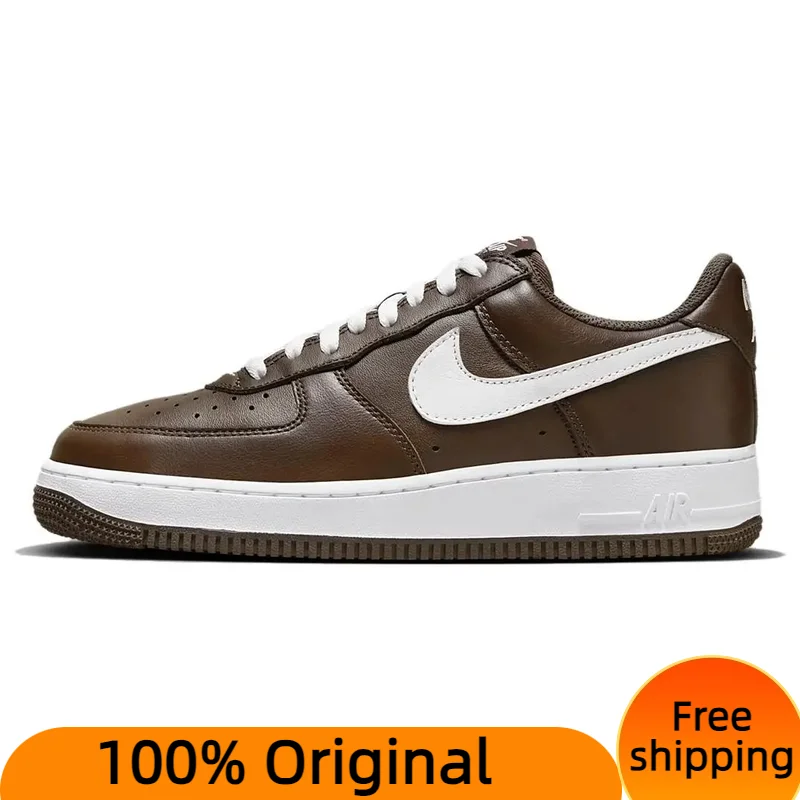 

Nike Air Force 1 Low Retro Color Of The Month Chocolate Sneakers shoes With Original Box