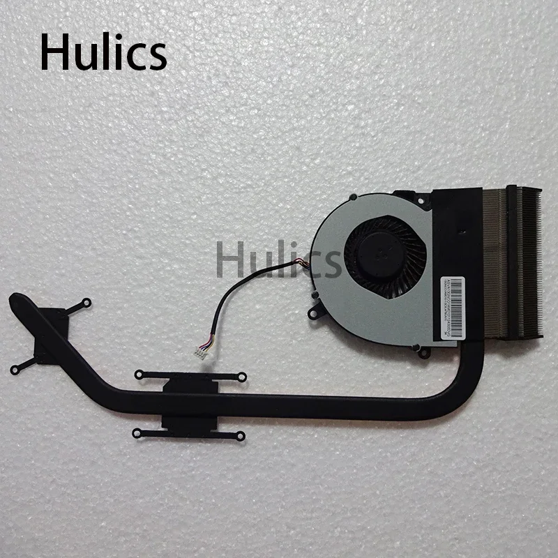 Hulics Used  For Asus X75VD KSB06105HB -CA56 Laptop Heatsink Cpu Cooler Cooling Fan