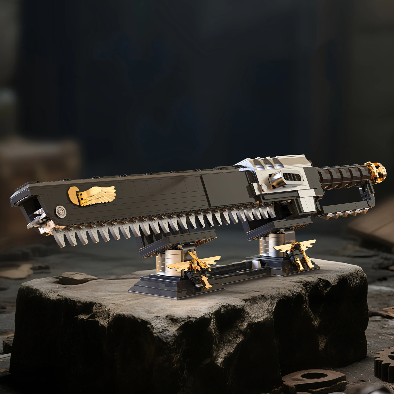 2856 Uds. De bloques de construcción de palabras de cadena, modelo de juguetes mecánicos, adornos de ladrillos de montaje DIY para niños y adultos, regalos de cumpleaños y Navidad