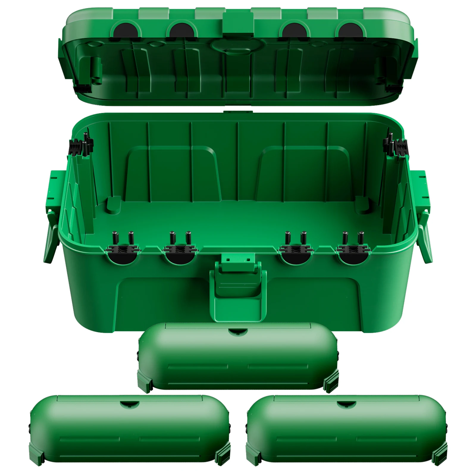 

Outdoor Waterproof Electrical Box Set 32x22x13cm Large Box 3 Compact Cord Covers Protect Power Strips Outlets Holiday Lights