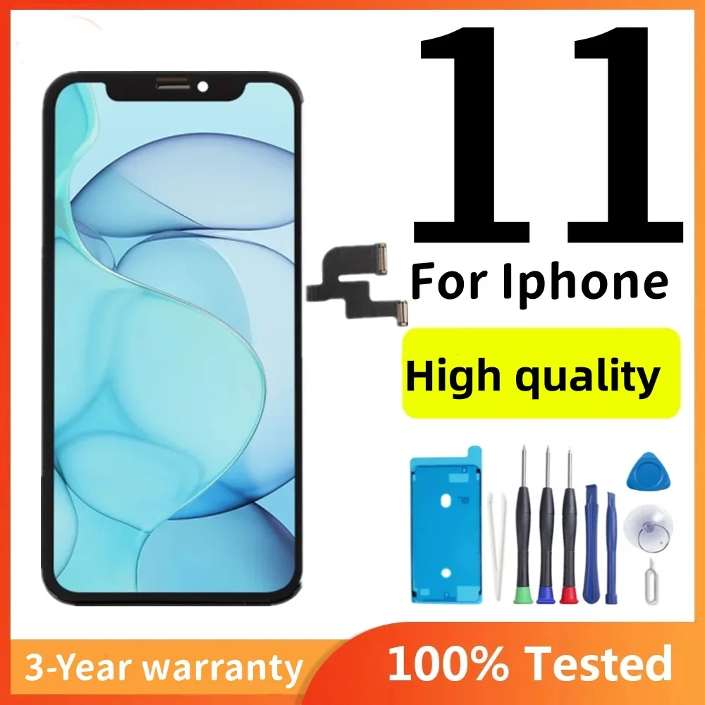 

RLZCXZ-Oled Screen Display for iPhone 11, 3D True Tone Screen Digitzer Replacement, Assembly Replace