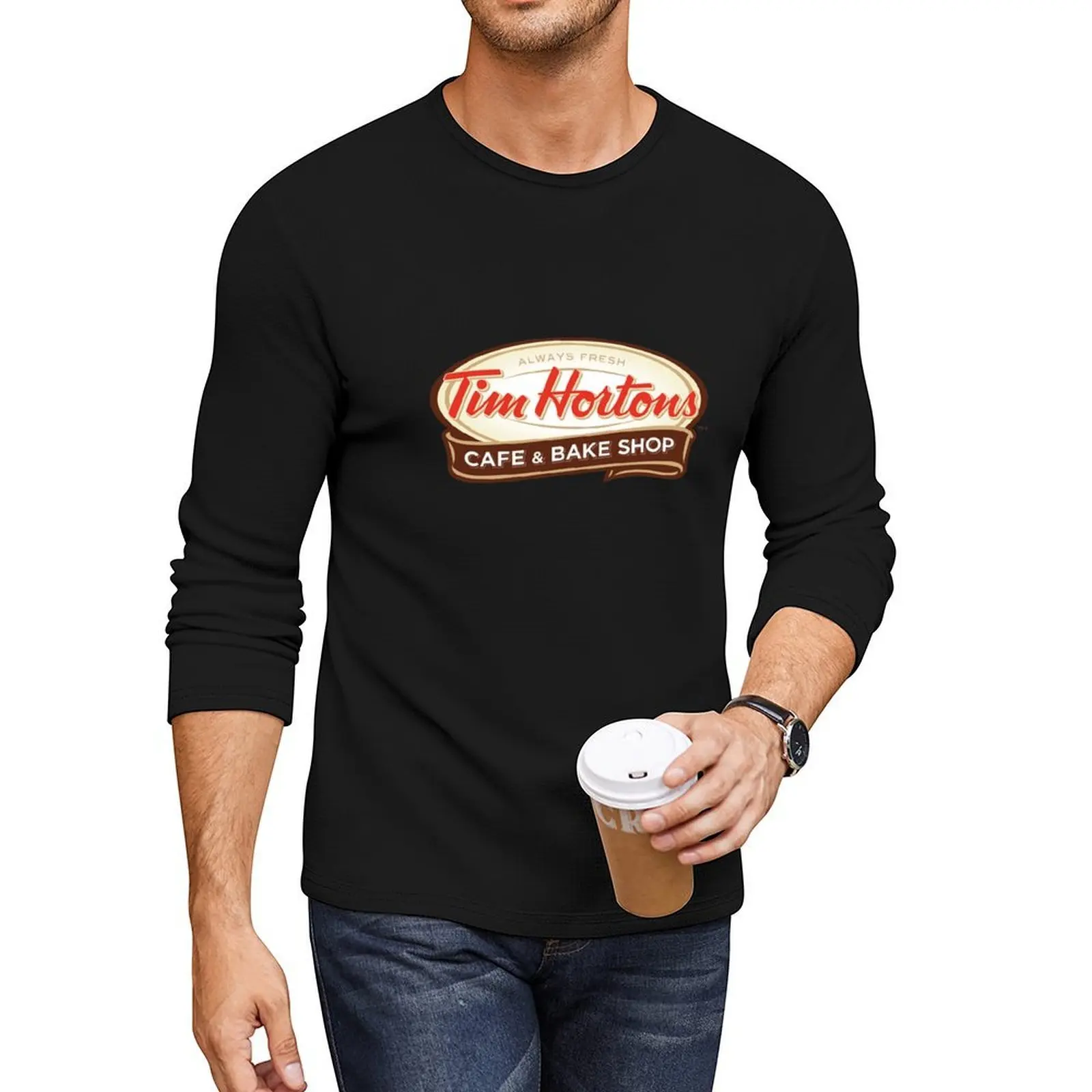 

Tim Hortons Long T-Shirt cute clothes customized t shirts plus size t shirts sublime t shirt sweat shirts, men