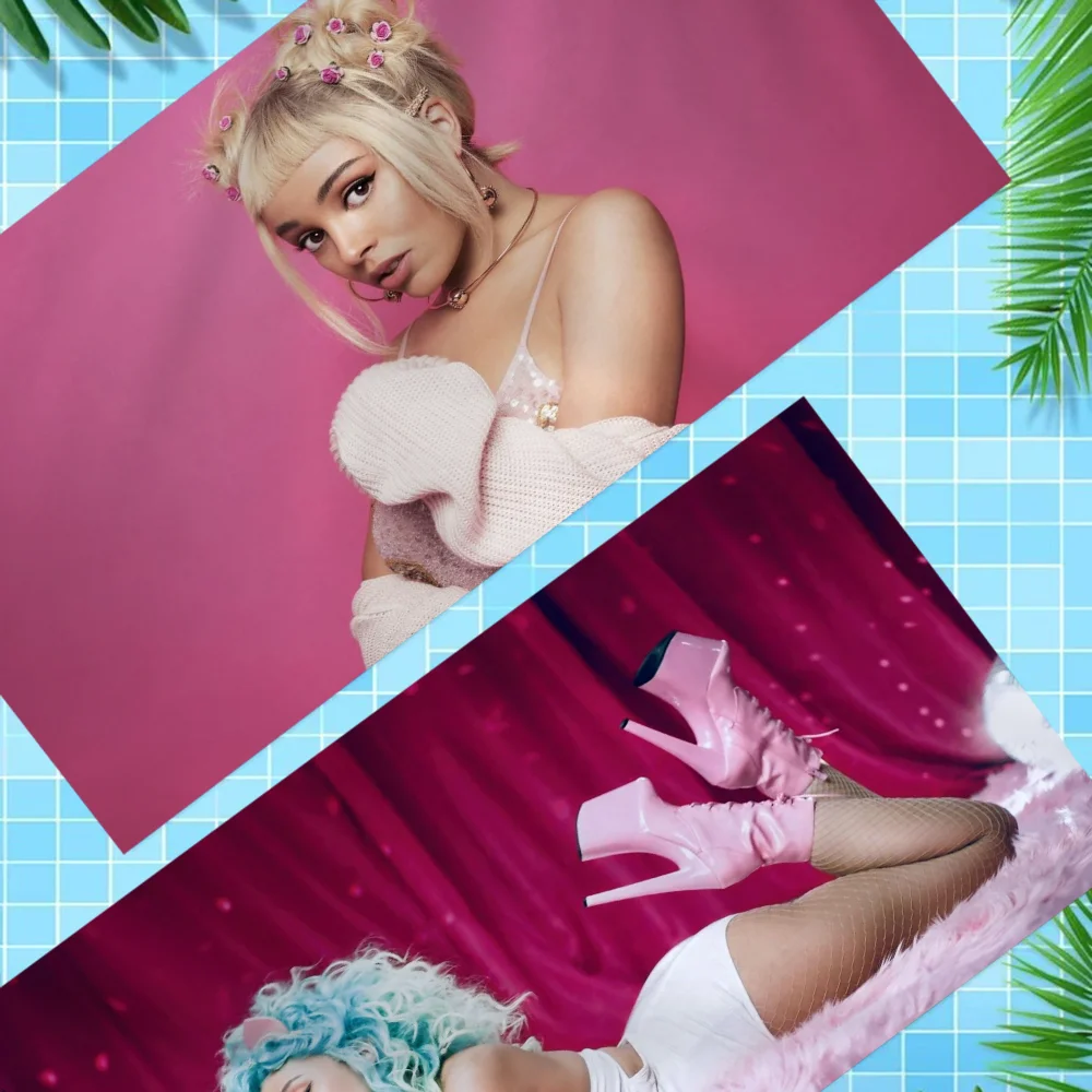 

Doja Cat Hip Hop Sexy Music Singer Star Blanket Quick Drying Beach Towels Oversized Printing Super Absorbent Pool Towel Blanket