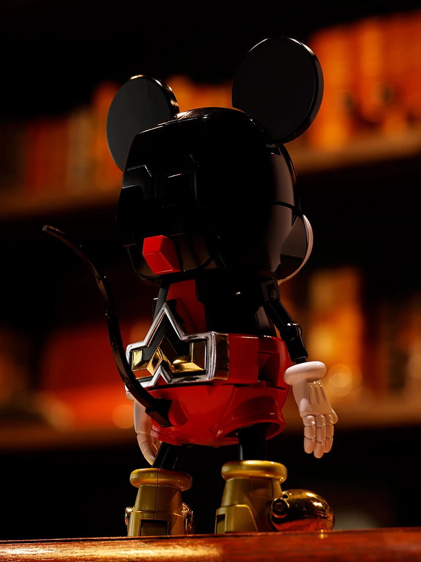 Officially Licensed BANDAI CHOGOKIN Disney Super Transformation Mickey Mouse Figure Anime Action Model Genuine Toy
