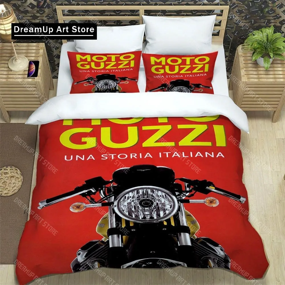 

Модный комплект постельного белья G-Guzzi MOTO с 3D принтом для мальчиков и девочек, полный размер, пододеяльник, наволочка, комплект постельного белья для взрослых, спальня