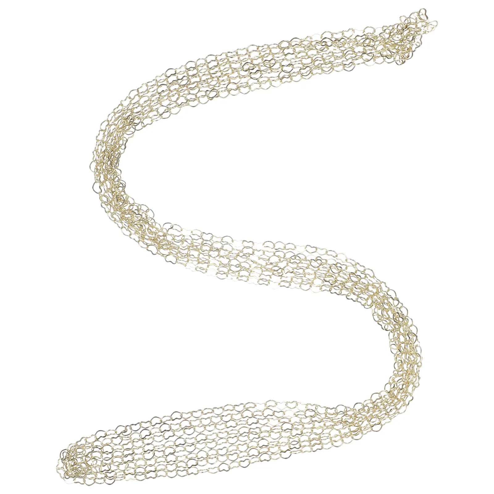 

Heart Chain For Jewelry Making Diy Bracelet Necklace Extender Chain Roll Kit Metal Crafting Supplies Jewelry Making
