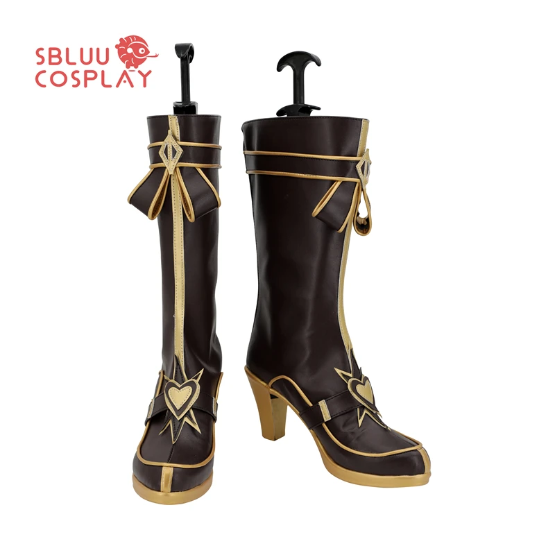 SBluuCosplay Gioco Carnevale Dante Scarpe Cosplay Festa di Halloween Stivali su misura